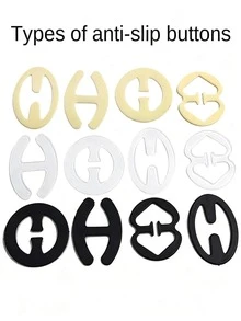 4pcs Back Bra Control Clips, Anti-Slip Buckle, Anti-Exposure Buckle, Women's Lingerie Accessories - Multicolor - View 6