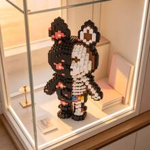 This 1597-Piece Building Block Assembly Of A Skull Starry Sky Rabbit Bear Is Adorable And Cute, Making It A Perfect Gift And An Excellent Choice For Couples And Parents. The Assembly Difficulty Is Relatively High. It Is A Perfect Gift For Christmas, Halloween, And The Back-To-School Season. - Multicolor - View 1