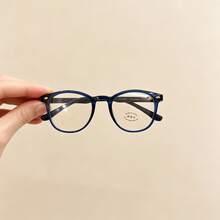 [1pc]Children's Non-Prescription Decorative Glasses For Kids 2-6 Years Old, Windproof Eye Protection Dust-Proof Simple Transparent Frame Fashion Outfit Accessory Personalized Eyeglass Frame - Oval, Ages 2-6 - View 15