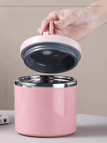 630/1000ml Stainless Steel Insulated Lunch Box Set With Handle, Portable Large Capacity Food Container (Insulation Time 1-2 Hours) - Multicolor - View 6