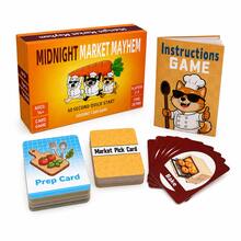 Midnight Market Melee Market Strategy Card Game, 2-6 Players, Secret Buying, Price Fluctuations And Team Sets, 14+, 20-30 Minutes, Christmas Gift And Game Night Stocking Stuffer - Orange - View 7