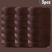 LIRISNLY 2mm Ice Yarn Nylon Thread, Suitable For Hand-Knitting Pillows, Bags, Hats And Slippers, As Well As DIY Various Home Decor And Handicrafts. - Multicolor - View 38