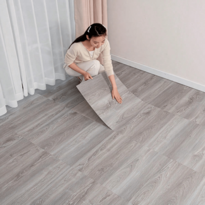 10/20/30pcs Self-Adhesive PVC Flooring, Marble Pattern Self-Adhesive Floor Tiles, Vinyl Tile Wall Stickers, Non-Slip Floor Stickers, Suitable For Kitchen, Bedroom, Bathroom, Living Room And Other Indoor Spaces Floor And Wall Quick Renovation.