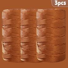 LIRISNLY 2mm Ice Yarn Nylon Thread, Suitable For Hand-Knitting Pillows, Bags, Hats And Slippers, As Well As DIY Various Home Decor And Handicrafts. - Multicolor - View 54