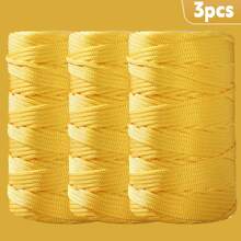 LIRISNLY 2mm Ice Yarn Nylon Thread, Suitable For Hand-Knitting Pillows, Bags, Hats And Slippers, As Well As DIY Various Home Decor And Handicrafts. - Multicolor - View 68