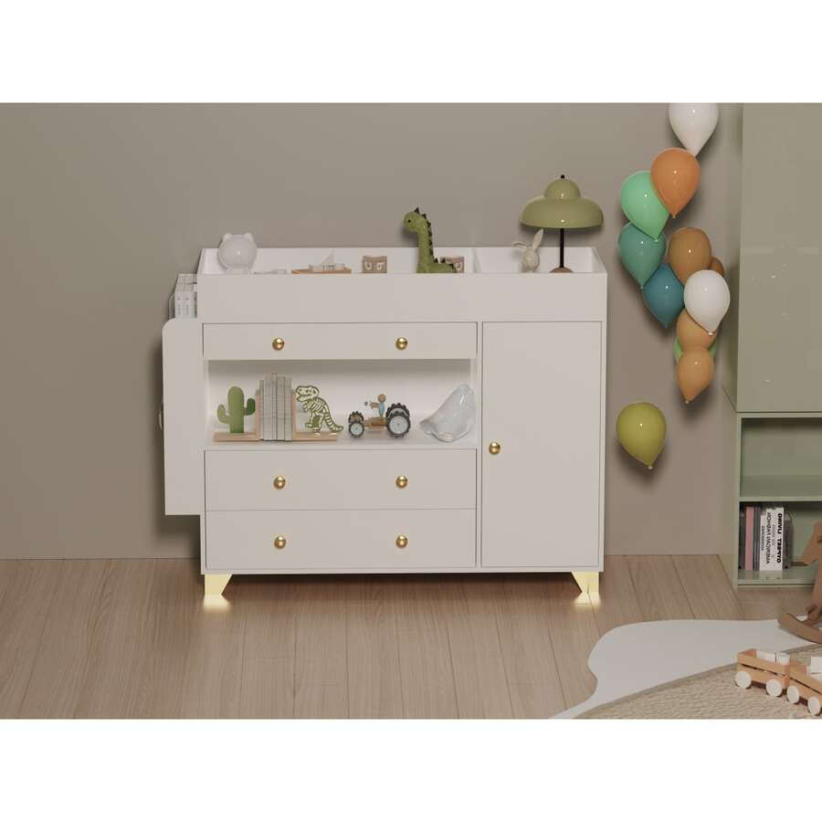 Baby Chests & Dressers - Black - View 1