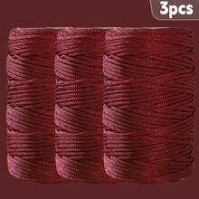 LIRISNLY 2mm Ice Yarn Nylon Thread, Suitable For Hand-Knitting Pillows, Bags, Hats And Slippers, As Well As DIY Various Home Decor And Handicrafts. - Multicolor - View 32