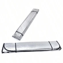 Car Sunshade, Reflective Sunshade With UV Protection And Sun Protection, Foldable Sunshade, Keeps Car Interior Cool, Available In 2 Models, Suitable For Multiple Car Models, Foldable Universal Car Sunshade, Windshield Sunshade, Car Accessories - Car Sunshade - View 9