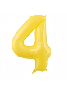 1pc 40 Inch Yellow Number Balloon, Large Giant Number Polyester Foil Helium Balloon, Champagne Gold, Suitable For Birthday, Party Celebration, Graduation, Anniversary, Photography, Platinum Theme Decoration - Multicolor - View 15