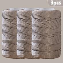 LIRISNLY 2mm Ice Yarn Nylon Thread, Suitable For Hand-Knitting Pillows, Bags, Hats And Slippers, As Well As DIY Various Home Decor And Handicrafts. - Multicolor - View 49