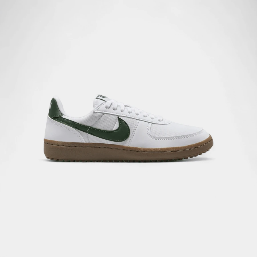 Nike Field General White Gum Dark Brown Gorge Green (Women's) - 白色 - 查看 1