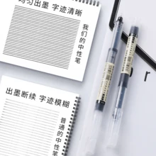 Middle East Style 5pcs/Pack Quick-Dry Direct Liquid Large Capacity Neutral Pens - E - View 7