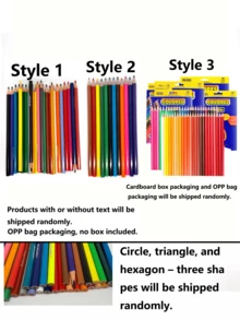 Adult Colored Pencils, Vibrant Colors; Perfect For Drawing, Sketching And Coloring, Available In Multiple Specifications - Sets - View 11