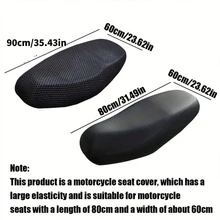 Motorcycle Sun Shade, Electric Bicycle Seat Cushion, Durable Sun Shade Pad, Outdoor Seat Cushion | Fashionable Vehicle Accessories, Heat-Insulating, Anti-Scalding, UV-Resistant Seat Cushion, Waterproof Flip Cover Seat Cushion - A - View 11