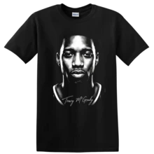 Men T-Shirts - 黑色 - 查看 1