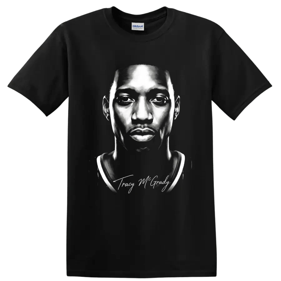 Men T-Shirts - 黑色 - 查看 1