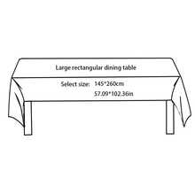 2pcs 145*260cm Decor Table Cover Rectangular Tablecloth Satin Tablecloth, Smooth Fabric Table Decor, For Wedding Table Decor, Dining Table Banquet Event Table Decor - White - View 11