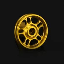 Motorcycle Rear Wheel Axle Decorative Cover, Motorcycle Modification Parts, CNC Process Motorcycle Decorative Accessories, Aluminum Alloy Rear Swingarm Hollow Cover, Suitable For Universal Sizes, Applicable To 17-25, XMAX300 - A - View 11