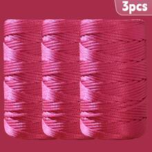 LIRISNLY 2mm Ice Yarn Nylon Thread, Suitable For Hand-Knitting Pillows, Bags, Hats And Slippers, As Well As DIY Various Home Decor And Handicrafts. - Multicolor - View 56