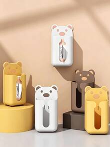 Cartoon Tissue Box, Toilet Paper Holder, Bathroom Tissue Storage Rack, Wall-Mounted Tissue Container, Countertop Tissue Dispenser, Space-Saving Tissue Holder, Bathroom Accessories, Kitchen Accessories, Room Decor, Bathroom Storage - View 8