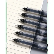 Middle East Style 5pcs/Pack Quick-Dry Direct Liquid Large Capacity Neutral Pens - E - View 6