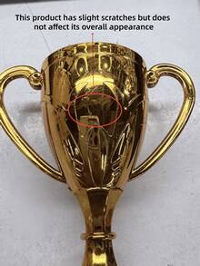 Customized Trophy Award, Large Metal Gold Trophy, Sports Competition Champion Prize - Gold - View 9