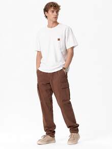 Timberland New Outdoor Sports Business Casual Stretch Long Pants For Men - Reddish-brown - View 2