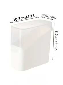 2 piezas/1 pieza Caja de almacenamiento de queso, dispensador cortador de mantequilla, caja de almacenamiento de rebanadas de queso para la puerta del refrigerador, adecuada para almacenar mantequilla, queso, rebanadas de queso y otros artículos pequeños del refrigerador, mantiene frescos los alimentos de la cocina y el comedor. - Multicolor - Ver 7