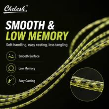 Chelesh Spotted Fishing Line, 1000m/39370in, Invisible Camouflage Monofilament Nylon Line, High Strength, Fast Water Cutting, Suitable For Hunting And Fishing - Multicolor - View 4