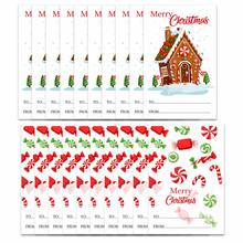 50 Pcs Christmas Cards And Gift Tags Set - Bulk Paper Xmas Hang Tags For Gift Wrapping Packaging, Classroom Student Party Favors, DIY Craft Present Decor, Stocking Stuffers, Cute Winter Holiday Season Essentials - Sets - View 1