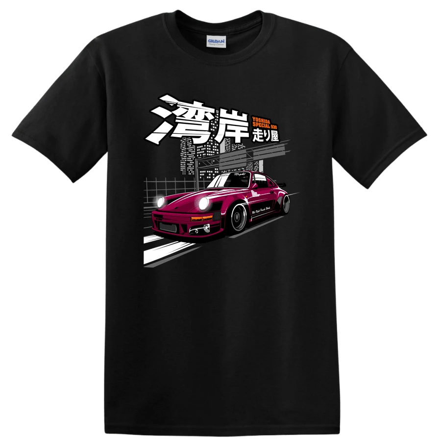 Men Sports Tees & Tanks - 黑色 - 查看 1