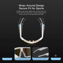 PEJE AI Smart Glasses With Camera, WiFi Bluetooth Voice Assistant - 1080P HD Video Recording & 8MP Camera, Smart Glasses For Music And Calls, Voice Recording, Real-Time Translation, Image Recognition, Interchangeable Lenses, Valentine's Day Gift For Women And Men - View 8