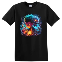 Men Sports Tees & Tanks - 黑色 - 查看 1