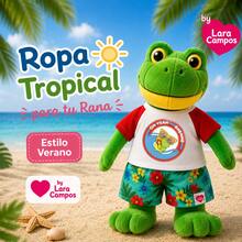 Lara Campos Kids Plush Interactive Toy Figures - 可更換服裝-夏威夷風格 - 查看 5