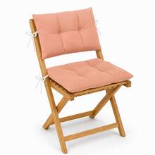 1 Pc-2pcs Premium Versatile Seat Cushion – Multipurpose Pad For Dining Chairs, Floor Seating, And Armchairs - Orange - View 9