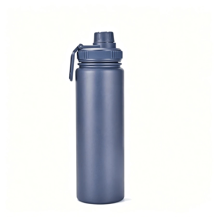 Vacuum Flasks & Thermoses - Navy Blue - View 1