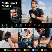 SENBONO Smart Watch (Call/Answer Calls), 1.95 Inch HD Active Touch Screen, Fitness Tracker With Heart Rate/Sleep/Blood Oxygen Monitoring, Multiple Sports Modes, Unisex Smart Watch - Black - View 6