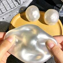 somoving Malleable Pearl Coconut Oil Squeeze Toy, Slow Rebound Stress Relief Sensory Pressure Ball, Suitable For Adults - Multicolor - View 5