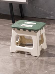 Portable Folding Stool, Durable Foldable Plastic Small Stool With Built-In Handle, Non-Slip Compact Folding Stool, Suitable For Home Indoor, Camping, Fishing, Picnic And Outdoor Travel - Multicolor - View 15