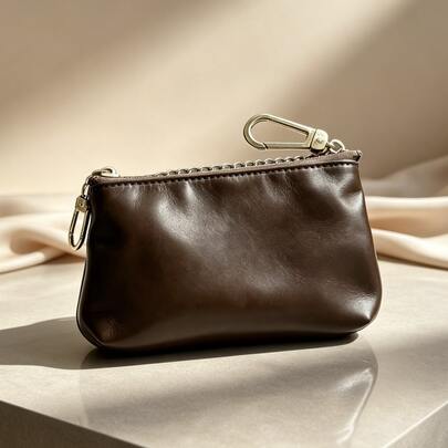 Mini Keychain Bag, Small Wallet, Gift Box With Strap
