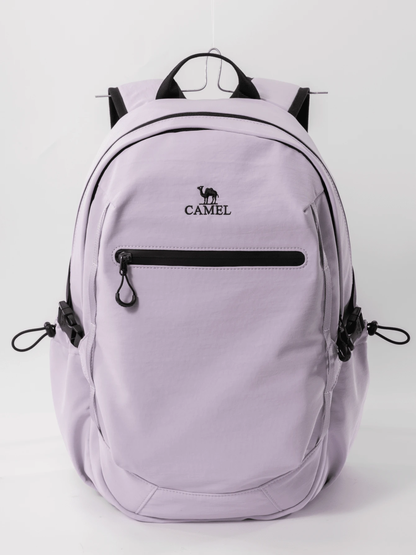 CAMEL CROWN 戶外背包,適合國中、高中與大學生的休閒輕量背包,適用於戶外運動、徒步旅行與登山 - 丁香紫 - 查看 1