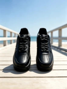 Women Casual Shoes - 黑色 - 查看 1