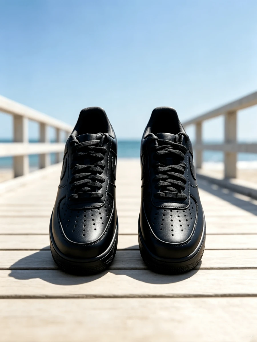 Women Casual Shoes - 黑色 - 查看 1