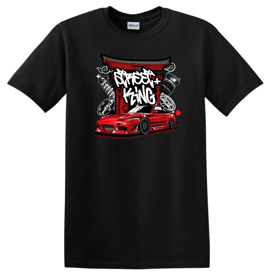 Men Sports Tees & Tanks - Black - View 1