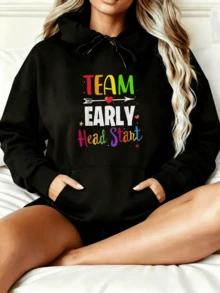 Women Sports Sweatshirts - Black - View 7
