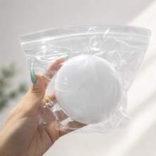 10cm Extra Large Fluid Cheese Ball Giant Squishy Mochi Toy Stress Relief, Large Slow Rebound Stress Relief Toy, Ideal Gift For Birthday, Holiday And Family Gathering. Due To Photography Reasons, There May Be Occasional Color Difference - Multicolor - View 10