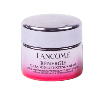 Lancôme Lift & Firm Face Cream 15ml, Diformulasikan dengan Pro-Xylane + Peptida Biji Rami, Mengaktifkan Regenerasi Kolagen, Mengencangkan & Mengangkat dalam 4 Minggu, Menghilangkan Lipatan Nasolabial, Krim Wajah Anti-Penuaan untuk Pemula
