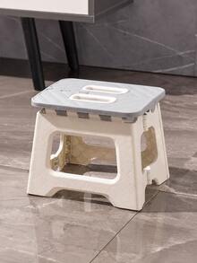 Portable Folding Stool, Durable Foldable Plastic Small Stool With Built-In Handle, Non-Slip Compact Folding Stool, Suitable For Home Indoor, Camping, Fishing, Picnic And Outdoor Travel - Multicolor - View 11