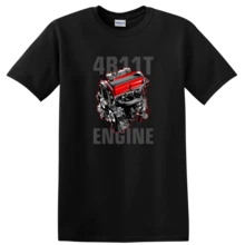 Men Sports Tees & Tanks - 黑色 - 查看 1