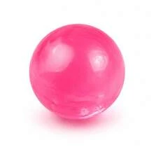 4pcs Random Color Transparent Crystal Ball Non-Rebound Squeeze Toy, Soft Stretchable Deformable Stress Relief Toy, Desktop Relaxation Toy - Multicolor - View 14